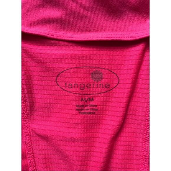 Tangerine hot pink zip front jacket - Picture 8 of 9